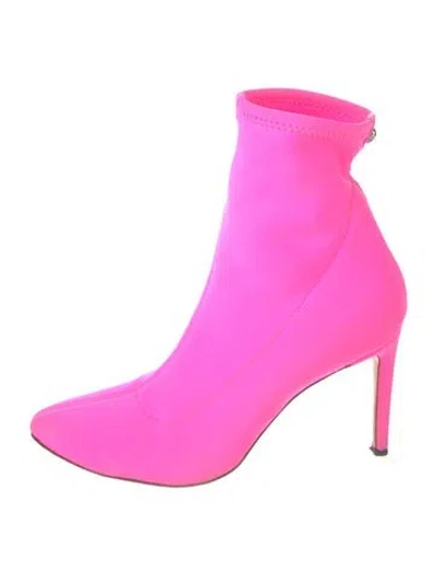 Pre-owned Giuseppe Zanotti Sock Boots In Pink