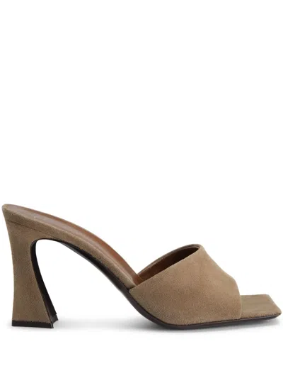 Giuseppe Zanotti Solhene Mules In Beige