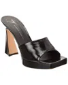 Giuseppe Zanotti Patent-finish Leather Sandals In Black