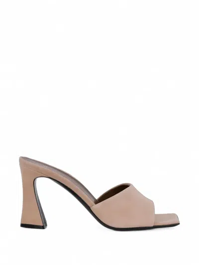 Giuseppe Zanotti Solhene Square-toe Mules In Neutral
