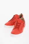 Giuseppe Zanotti Man Sneakers Red Size 9 Textile Fibers In Red