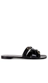 GIUSEPPE ZANOTTI STRAPPY FLAT SANDAL