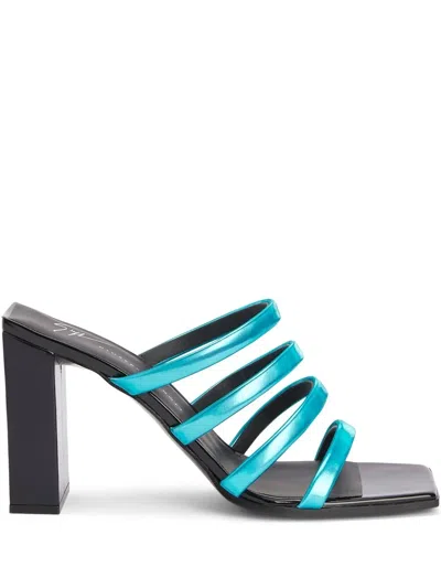 Giuseppe Zanotti Sandalen Mit Riemen In Blue