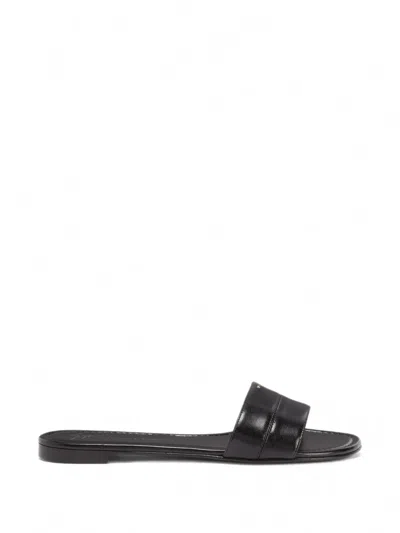 Giuseppe Zanotti Stud-detail Leather Sandals In Black