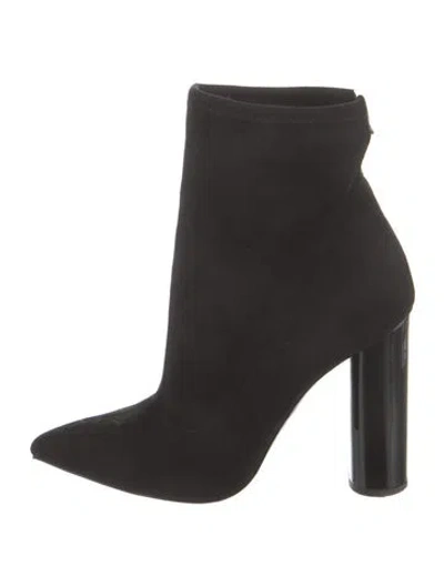 Pre-owned Giuseppe Zanotti Suede Boots In Black