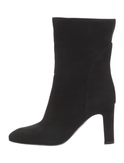 Pre-owned Giuseppe Zanotti Suede Boots In Black
