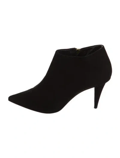Pre-owned Giuseppe Zanotti Suede Boots In Black