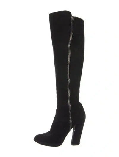 Pre-owned Giuseppe Zanotti Suede Boots In Multi