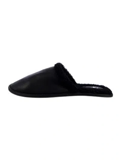 Pre-owned Giuseppe Zanotti Suede Mules In Black