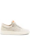 Giuseppe Zanotti Suede Sneakers In Neutrals