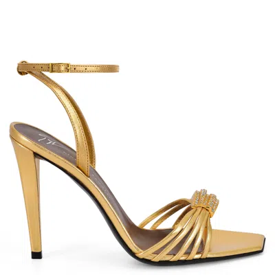 Giuseppe Zanotti Sunset Glow 105 Women's Sandals Gold