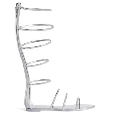 Giuseppe Zanotti Super Intrigo In Silver