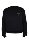 Giuseppe Zanotti Sweatshirt In Black