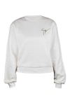 Giuseppe Zanotti Sweatshirt In White
