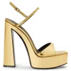 Giuseppe Zanotti Sylvy Women's Platform Gold In Gold