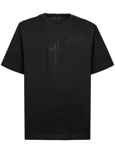 GIUSEPPE ZANOTTI T-SHIRT CON LOGO