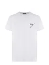 Giuseppe Zanotti Men T-shirt In White