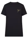 Giuseppe Zanotti T-shirt In Black