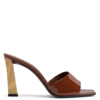 Giuseppe Zanotti Talia Mule 90 In Brown