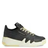 Giuseppe Zanotti Zip-details Low-top Sneakers In Black