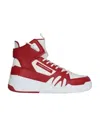Giuseppe Zanotti Talon High-top Sneakers In Red