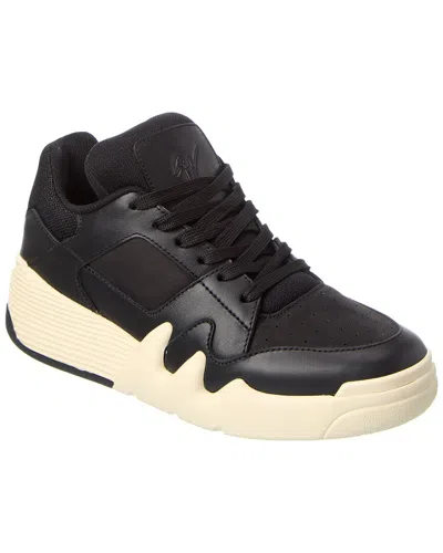 Giuseppe Zanotti Talon Leather Sneaker In Black