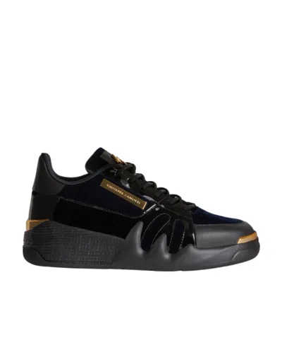 Giuseppe Zanotti Talon Low-top Sneakers In Black