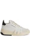 Giuseppe Zanotti Talon Panelled Leather Sneakers In White