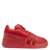 Giuseppe Zanotti Talon Winter Low-top Sneakers In Red