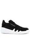 Giuseppe Zanotti Talon Sneakers In Black