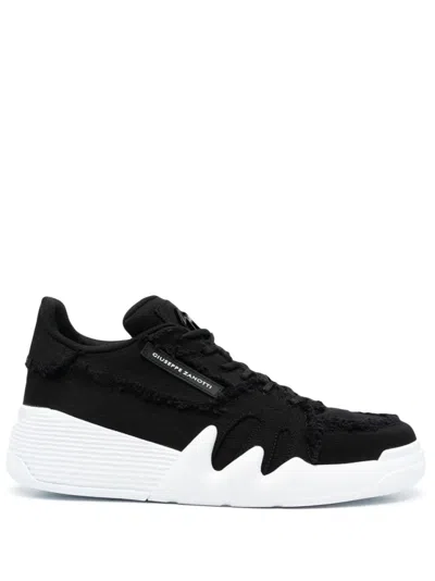 Giuseppe Zanotti Talon Sneakers In Black