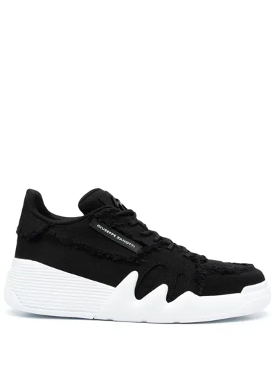 Giuseppe Zanotti Talon Sneakers In Black