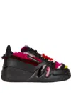 Giuseppe Zanotti Talon Winter Low-top Sneakers In Black
