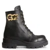Giuseppe Zanotti Tankie Leather Ankle Boots In Black