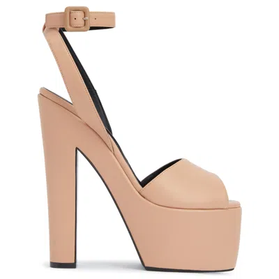 Giuseppe Zanotti 170mm Tarifa Platform Sandals In Multi