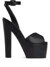 Giuseppe Zanotti Tarifa Platform Ankle-strap Sandals In Black
