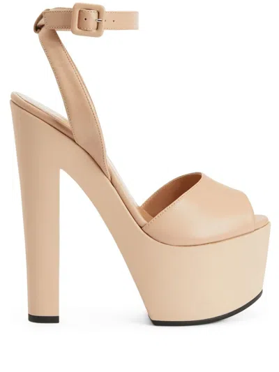 Giuseppe Zanotti Tarifa Platform Sandals In Pink