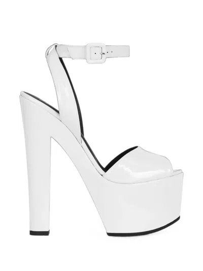 Giuseppe Zanotti Tarifa Platform Sandals In White
