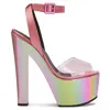 Giuseppe Zanotti Tarifa Plexi 170mm Sandals In Multi