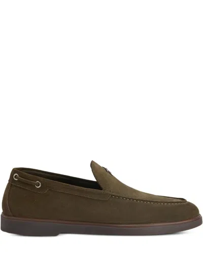 Giuseppe Zanotti The Maui Loafers In Grün