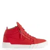 Giuseppe Zanotti The Shark 5.0 Sneakers In Red