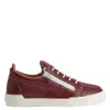 Giuseppe Zanotti Frankie Low-top Leather Sneakers In White