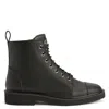 Giuseppe Zanotti Thora Lace-up Cargo Boots In Black