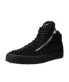 Giuseppe Zanotti Tie Casual Sports Shoes In Black