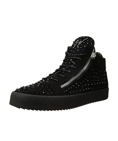Giuseppe Zanotti Tie Casual Sports Shoes In Black