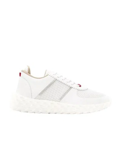Giuseppe Zanotti Tie Casual Sports Shoes In White