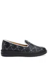 Giuseppe Zanotti Tim Logo-lettering Loafers In Black