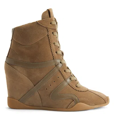 Giuseppe Zanotti Top Wedge In Sand