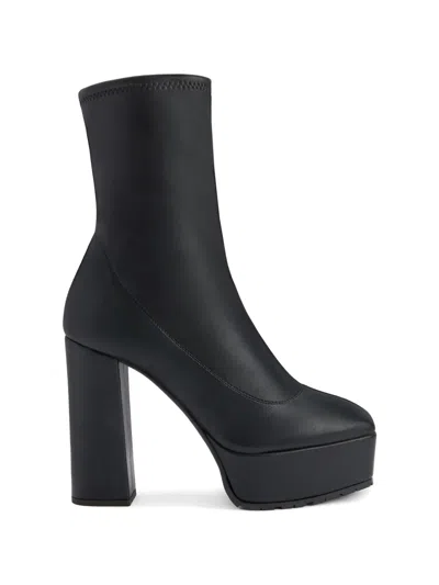 Giuseppe Zanotti Trixiee Stretch Boots In Black