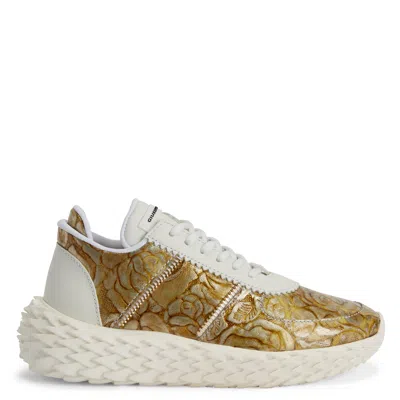 Giuseppe Zanotti Urchin Leather Trainers In Black